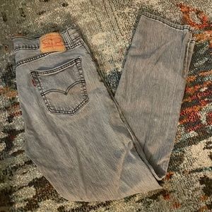 Gray Levi’s 505 34x34